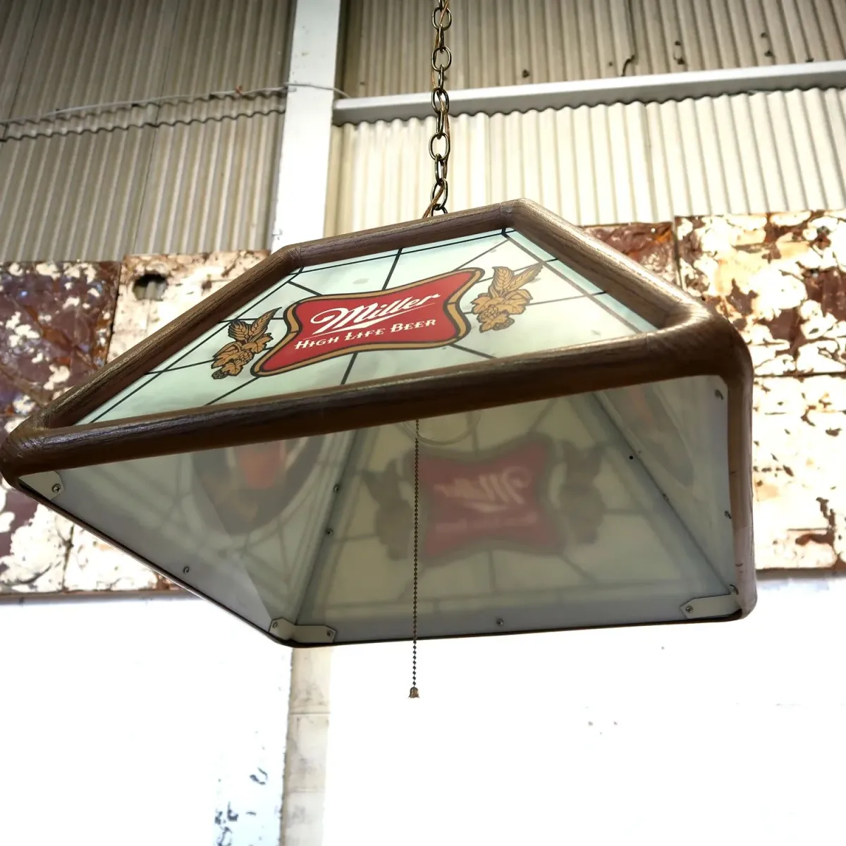 Miller HIGH LIFE ビンテージ プールランプ