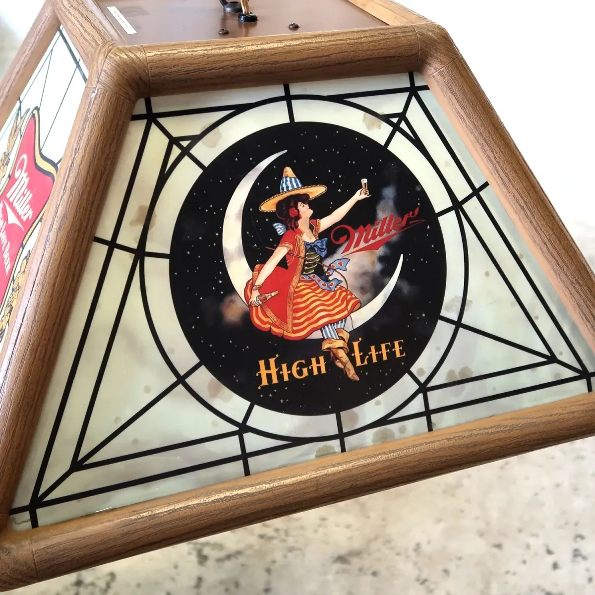 Miller HIGH LIFE ビンテージ プールランプ