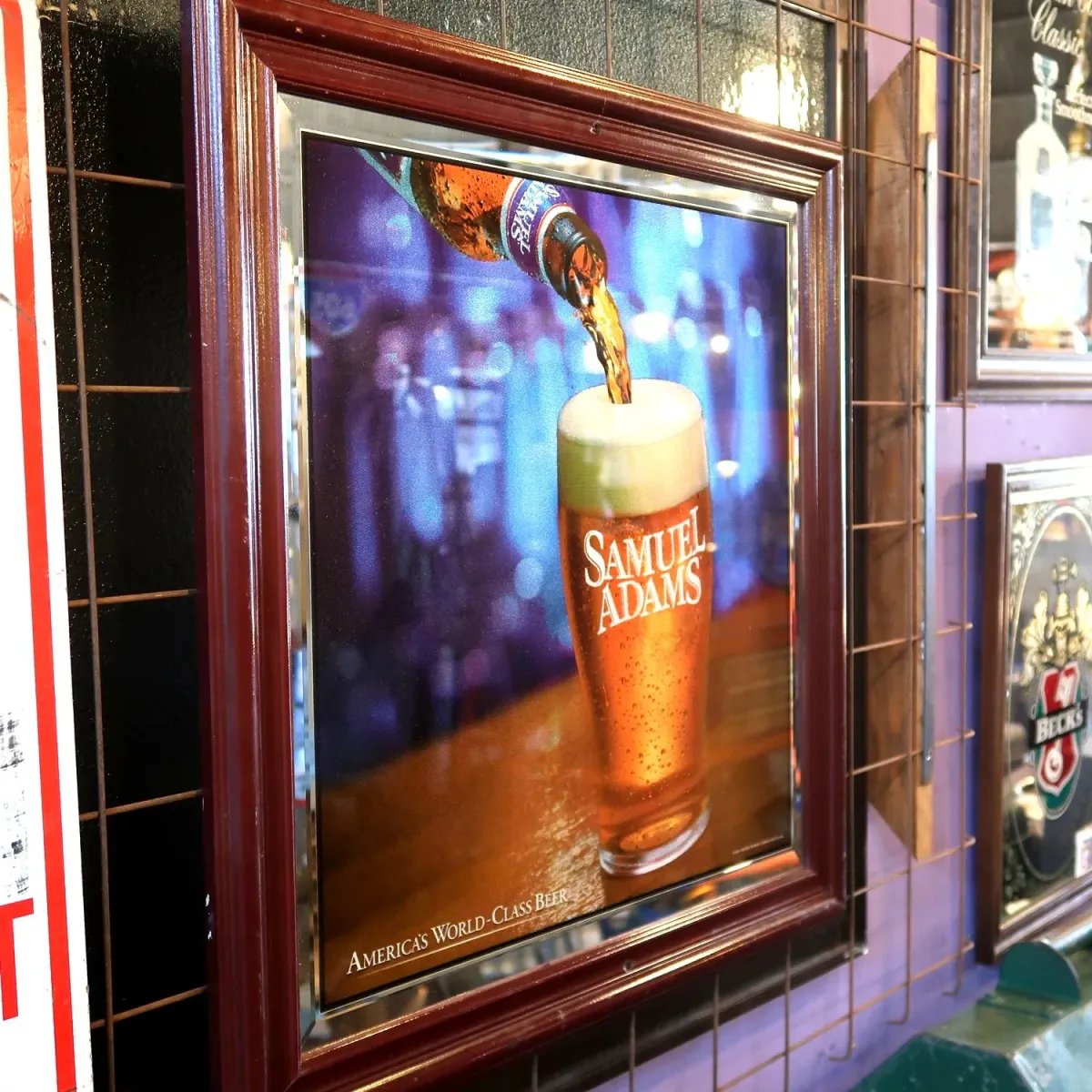 SAMUEL ADAMS パブミラー