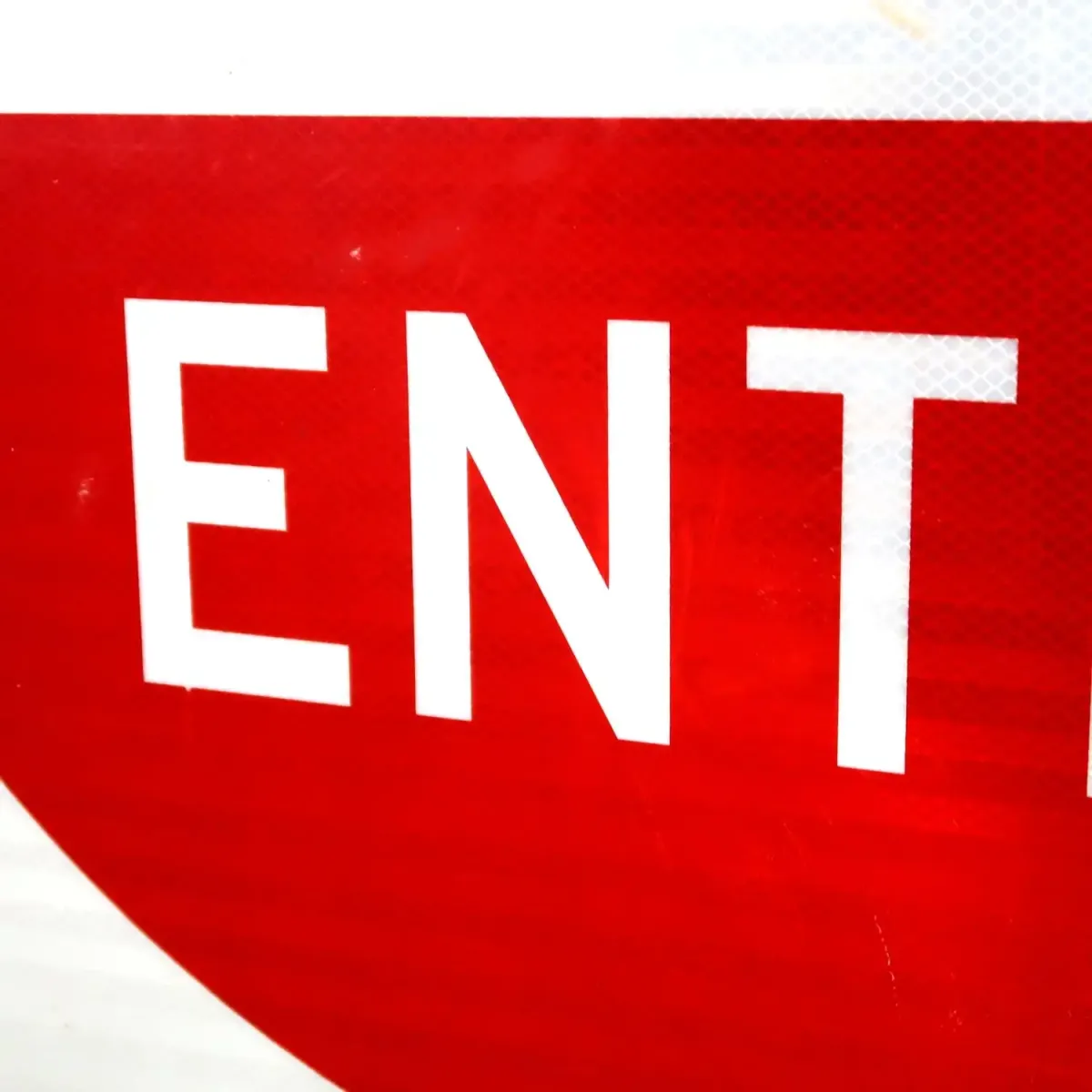 DO NOT ENTER 大型ロードサイン