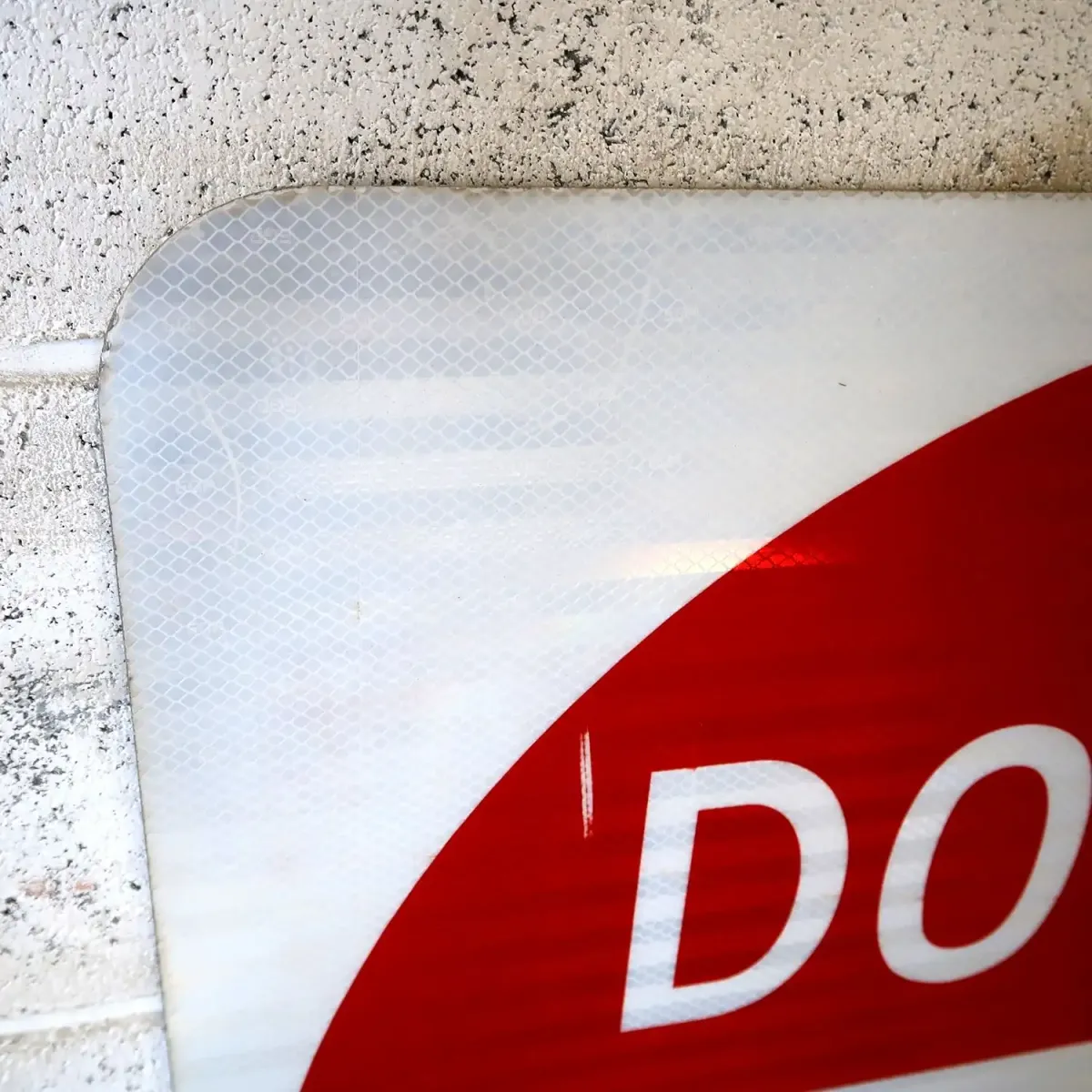 DO NOT ENTER 大型ロードサイン
