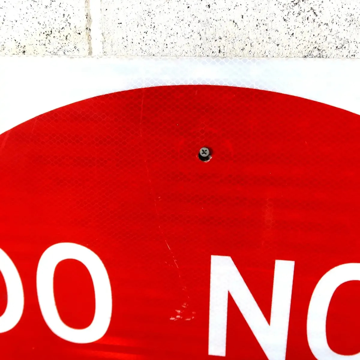 DO NOT ENTER 大型ロードサイン