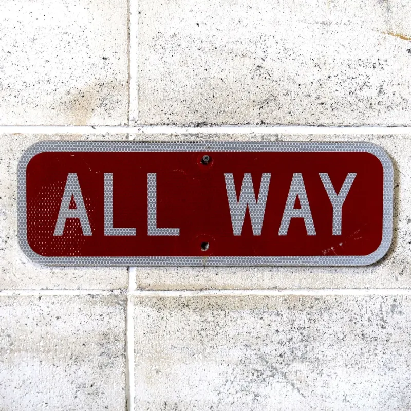 ALL WAY ロードサイン