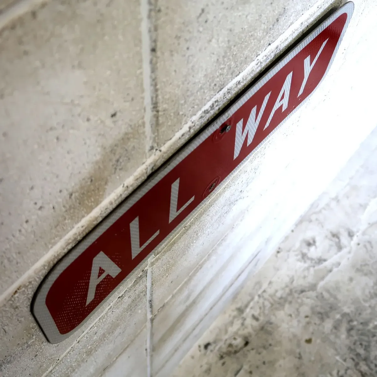 ALL WAY ロードサイン
