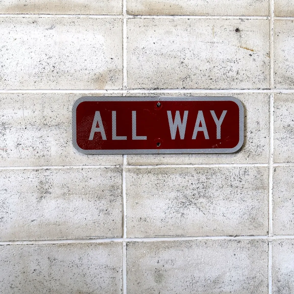 ALL WAY ロードサイン