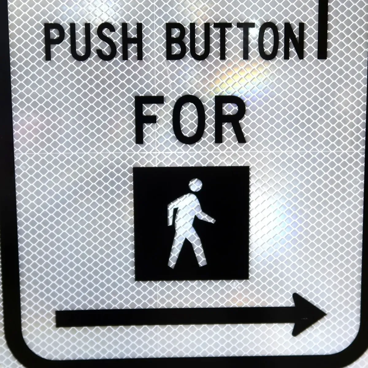 PUSH BUTTON ロードサイン