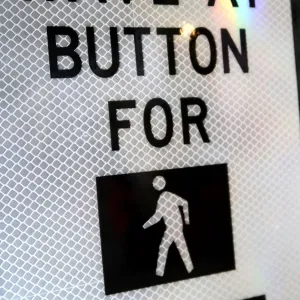 PUSH BUTTON ロードサイン