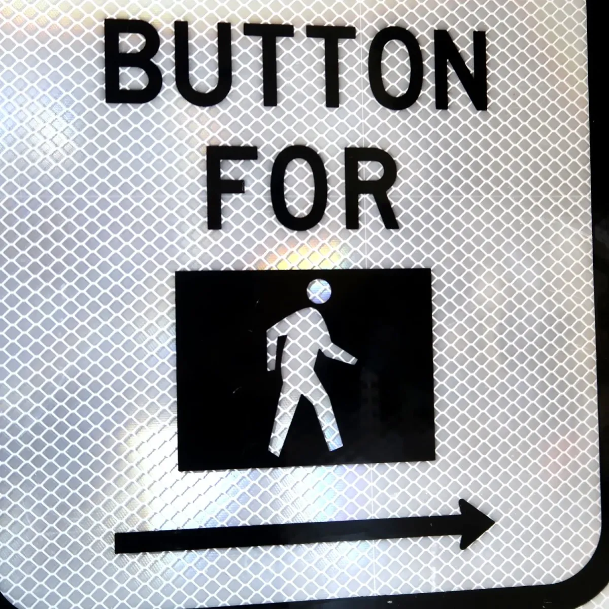 PUSH BUTTON ロードサイン
