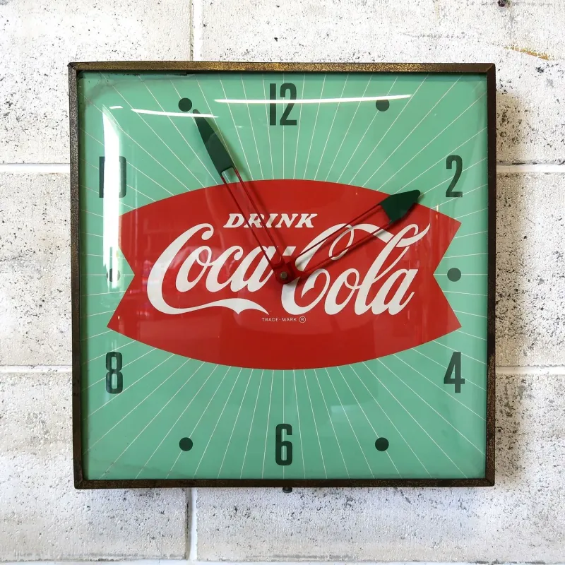 50's コカコーラ ビンテージ PAMクロック