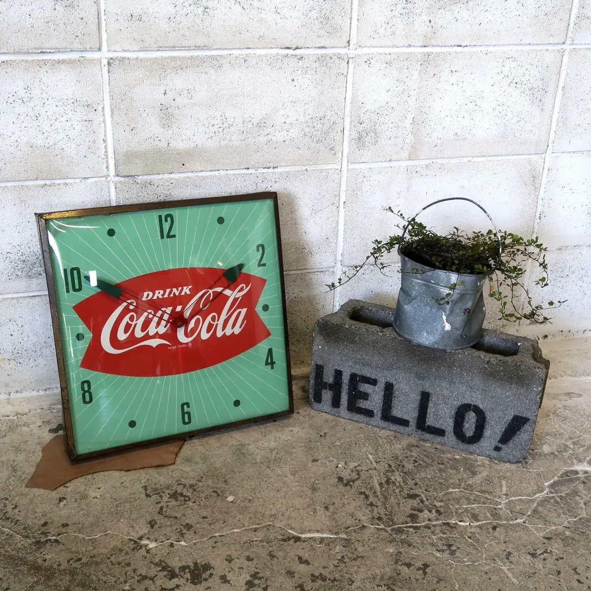 50's コカコーラ ビンテージ PAMクロック