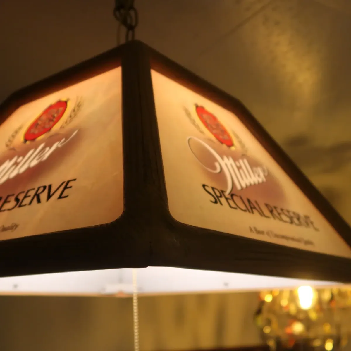 Miller Beer ビンテージ プールランプ