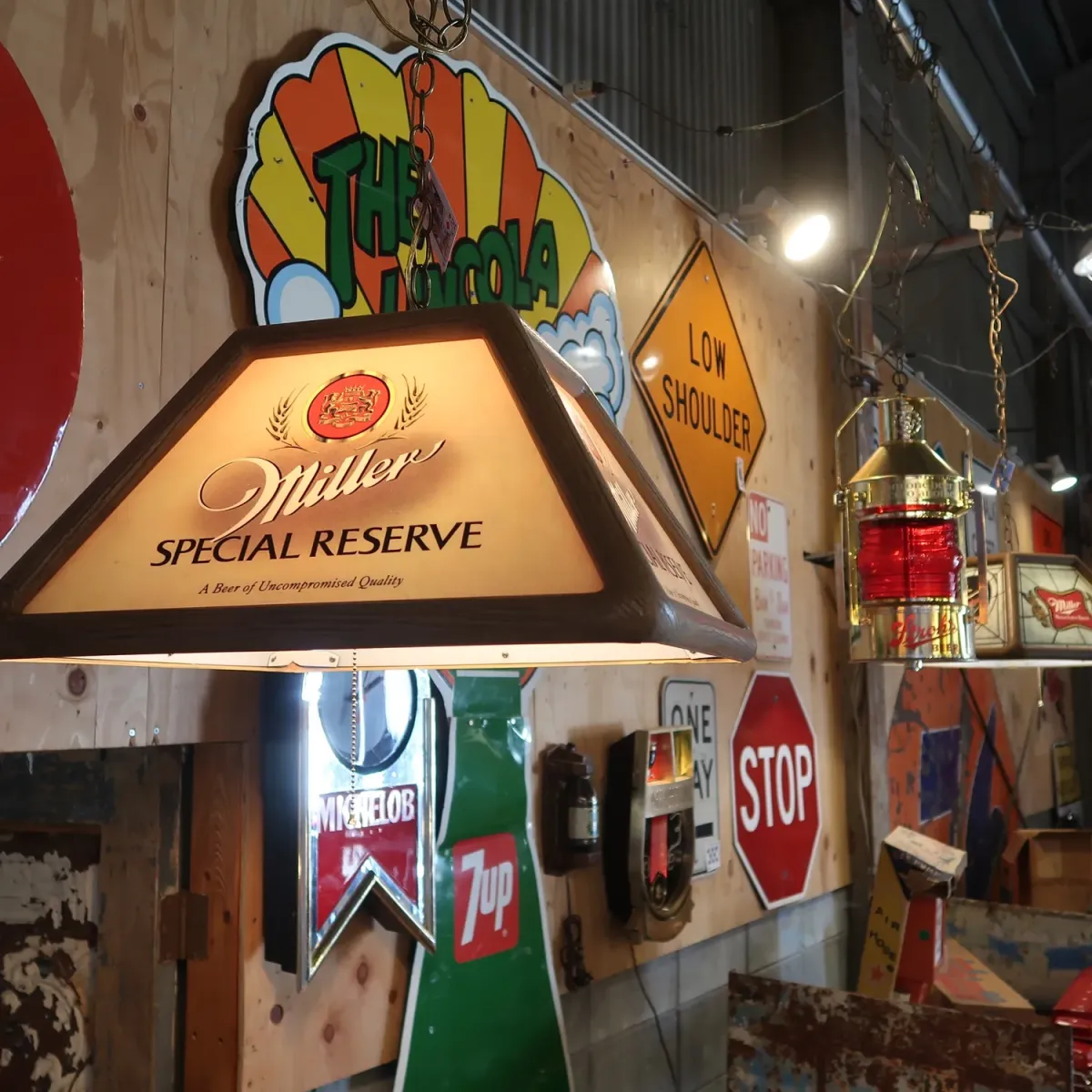 Miller Beer ビンテージ プールランプ