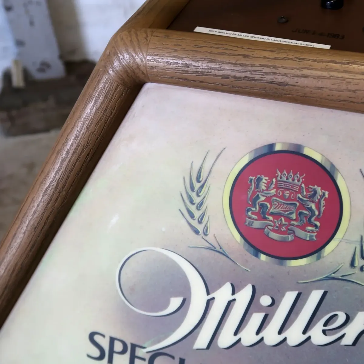 Miller Beer ビンテージ プールランプ
