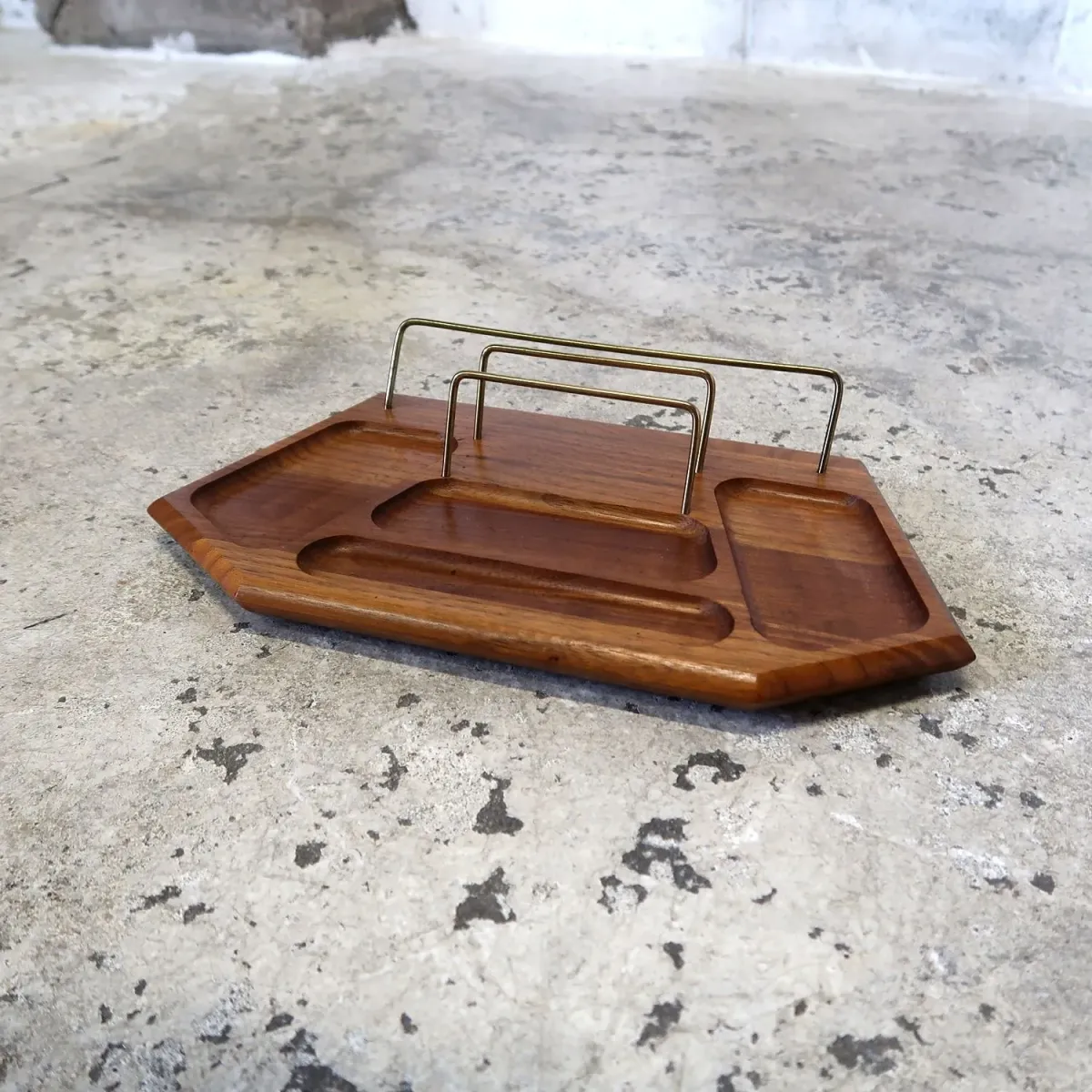 ビンテージ ウッド トレイ