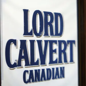 LORD CALVERT ビンテージ パブミラー