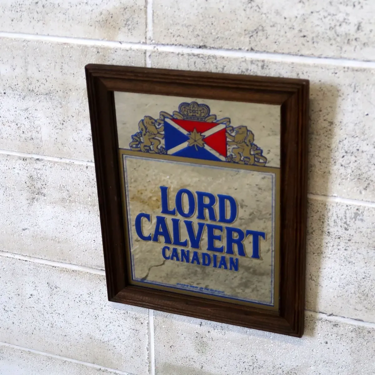 LORD CALVERT ビンテージ パブミラー
