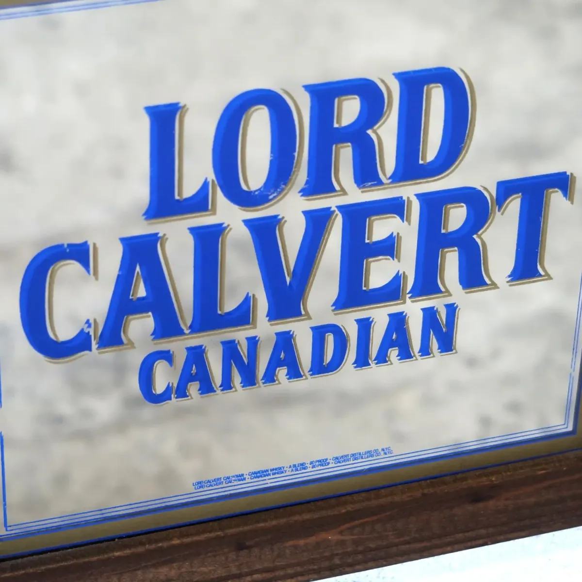 LORD CALVERT ビンテージ パブミラー
