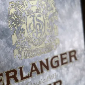ERLANGER BEER ビンテージ パブミラー