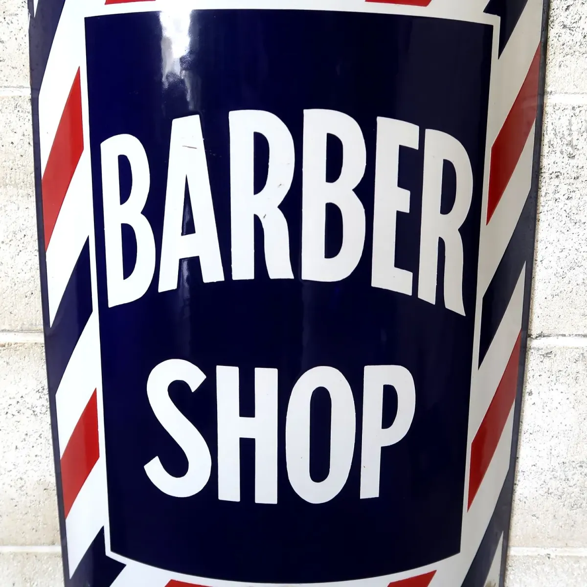 BARBER アンティーク ホーロー看板