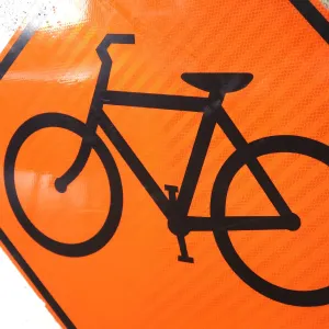 BIKE LANE ビンテージ ロードサイン