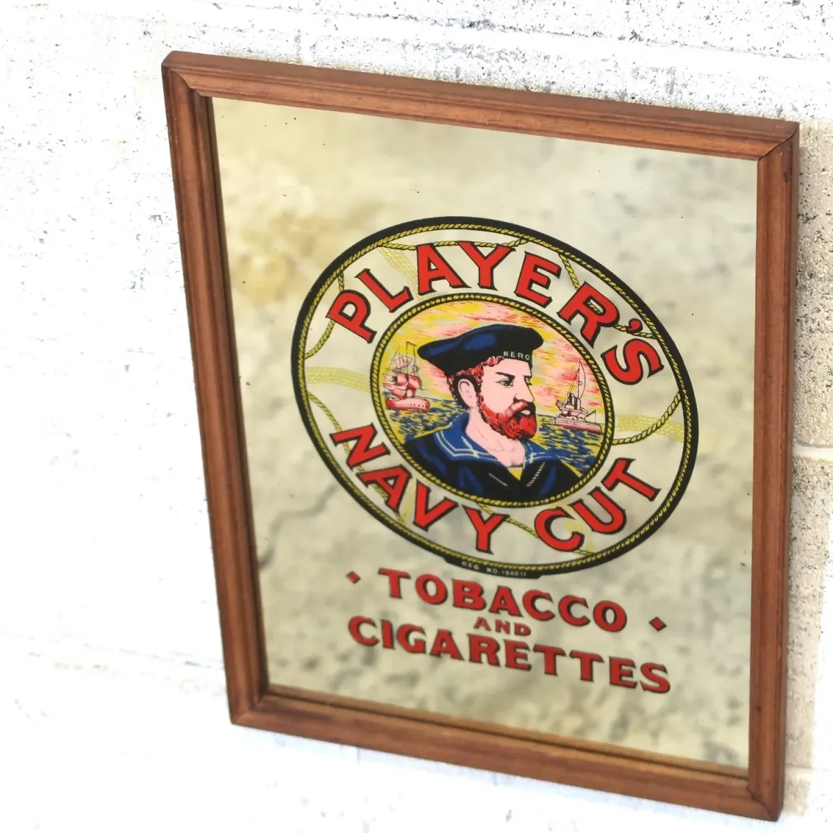 PLAYER'S NAVY CUT ビンテージ パブミラー