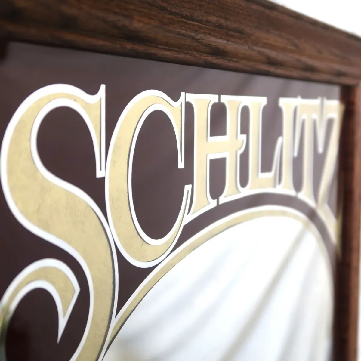 Schlitz ビンテージ パブミラー