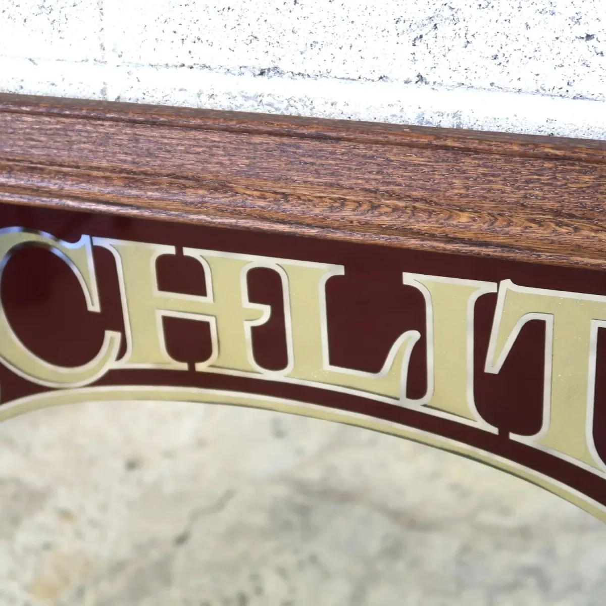 Schlitz ビンテージ パブミラー