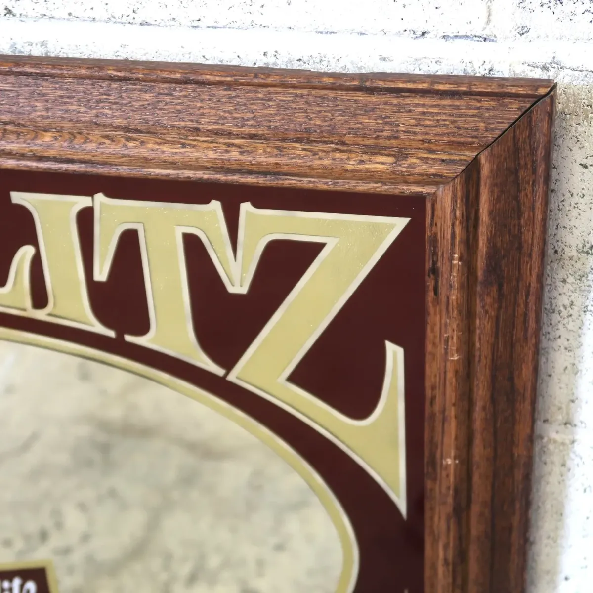 Schlitz ビンテージ パブミラー