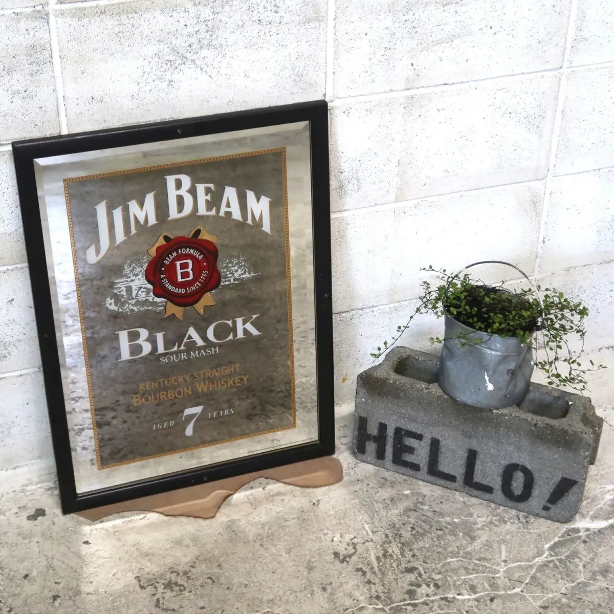 JIM BEAM ビンテージ パブミラー