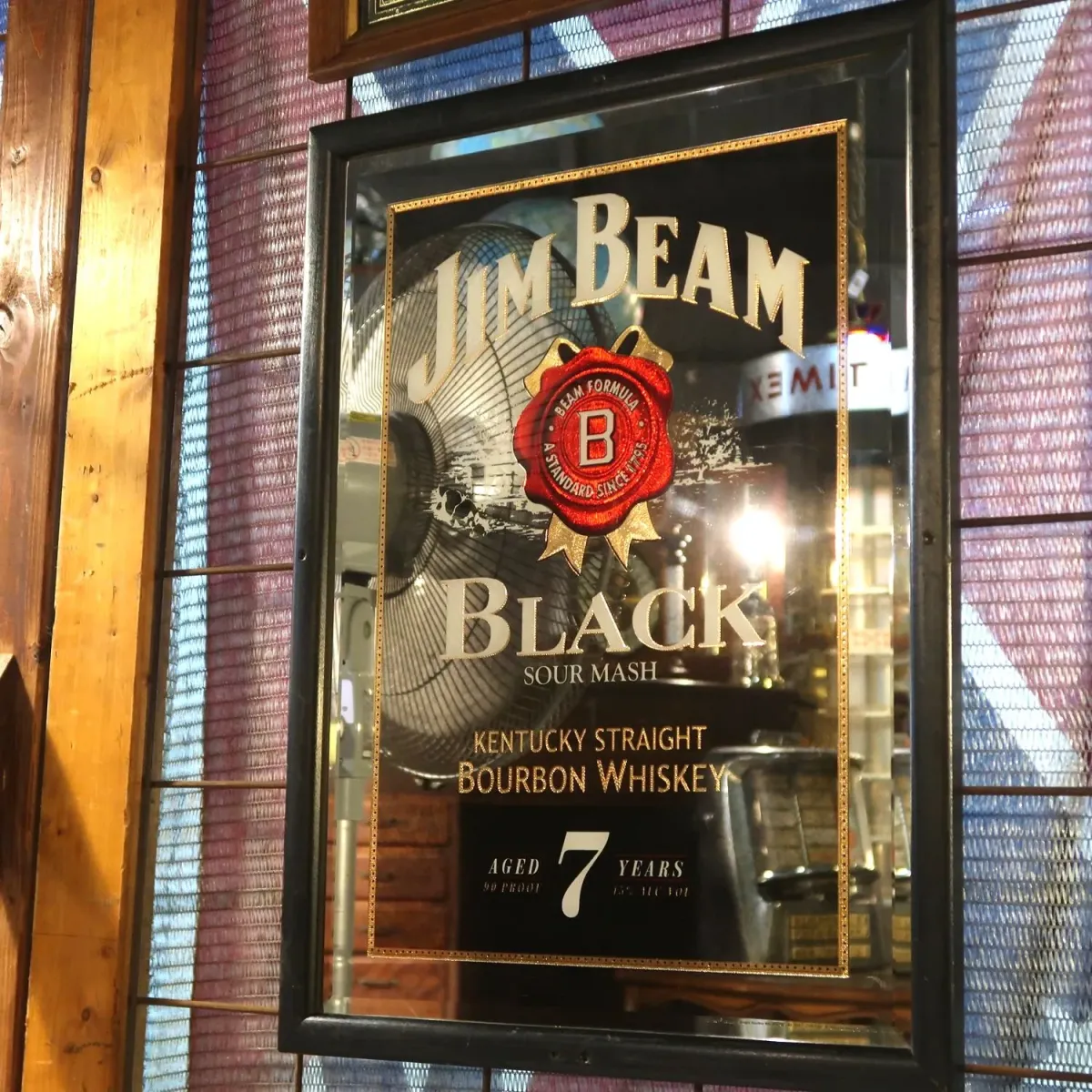 JIM BEAM ビンテージ パブミラー