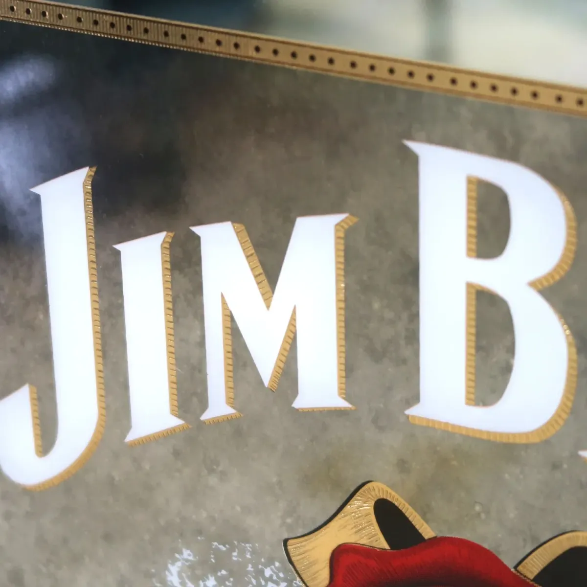 JIM BEAM ビンテージ パブミラー