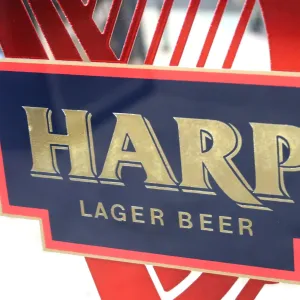 HARP LAGER BEER ビンテージ パブミラー
