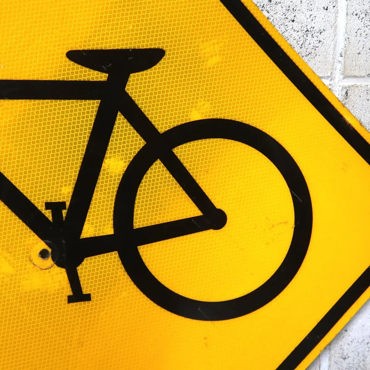 BIKE LANE ロードサイン