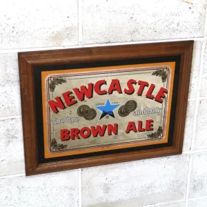 NEWCASTLE ビンテージ パブミラー