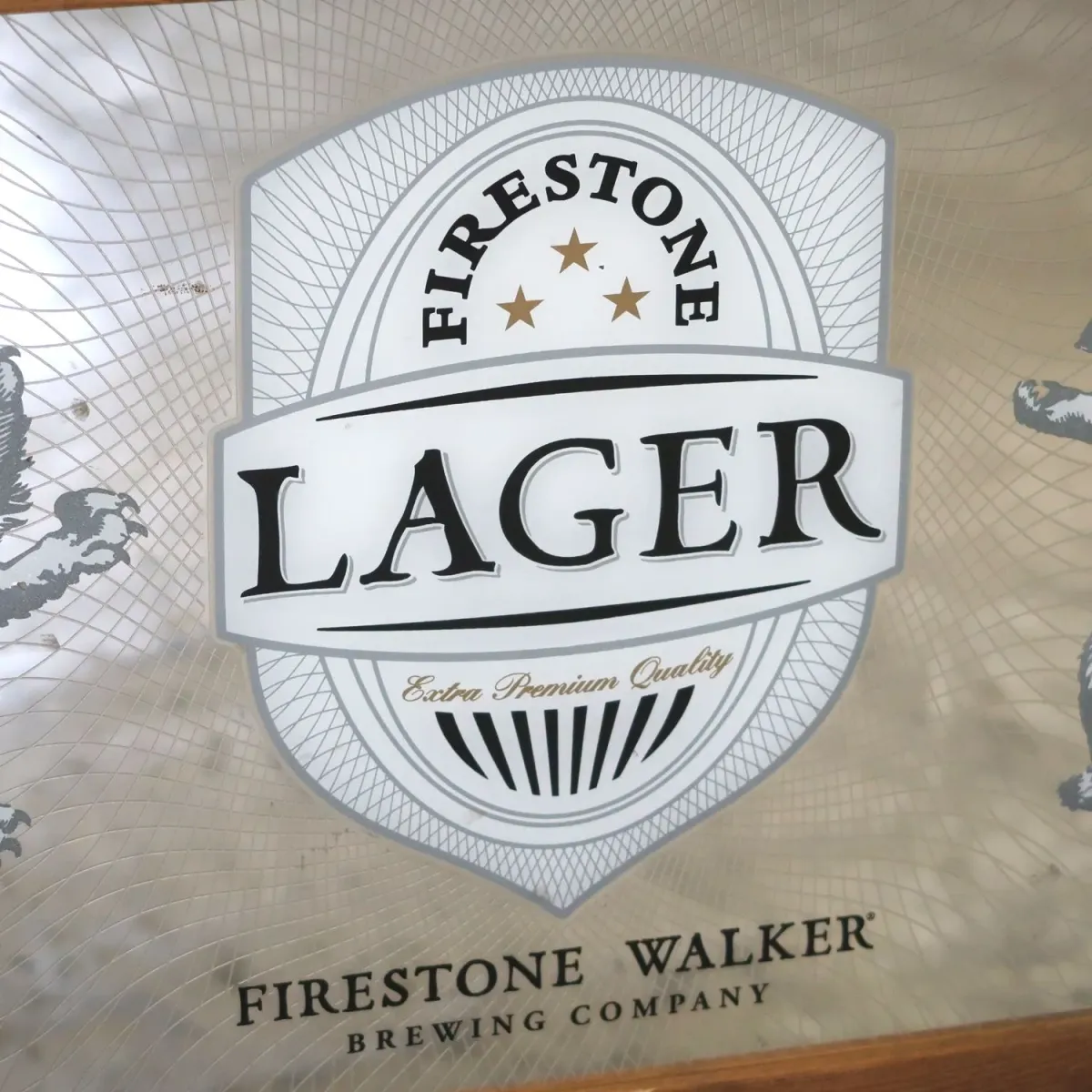 FIRESTONE WALKER ビンテージ パブミラー