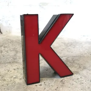 ビンテージ レターサイン K