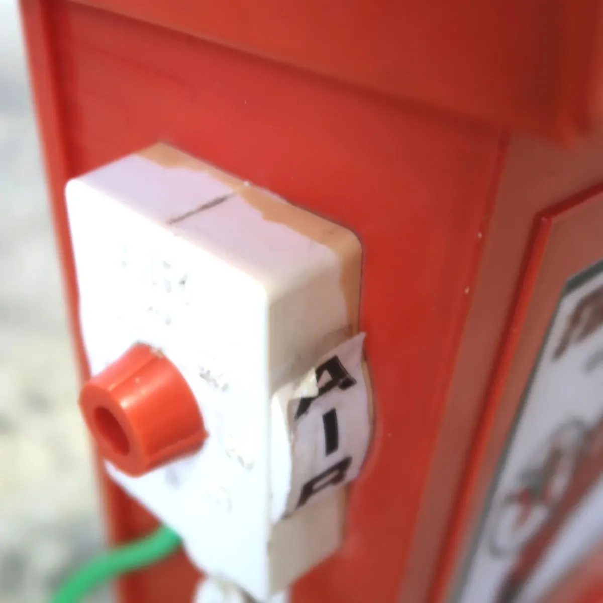 TEXACO ビンテージ ガスポンプトイ Fire Chief ジャンク