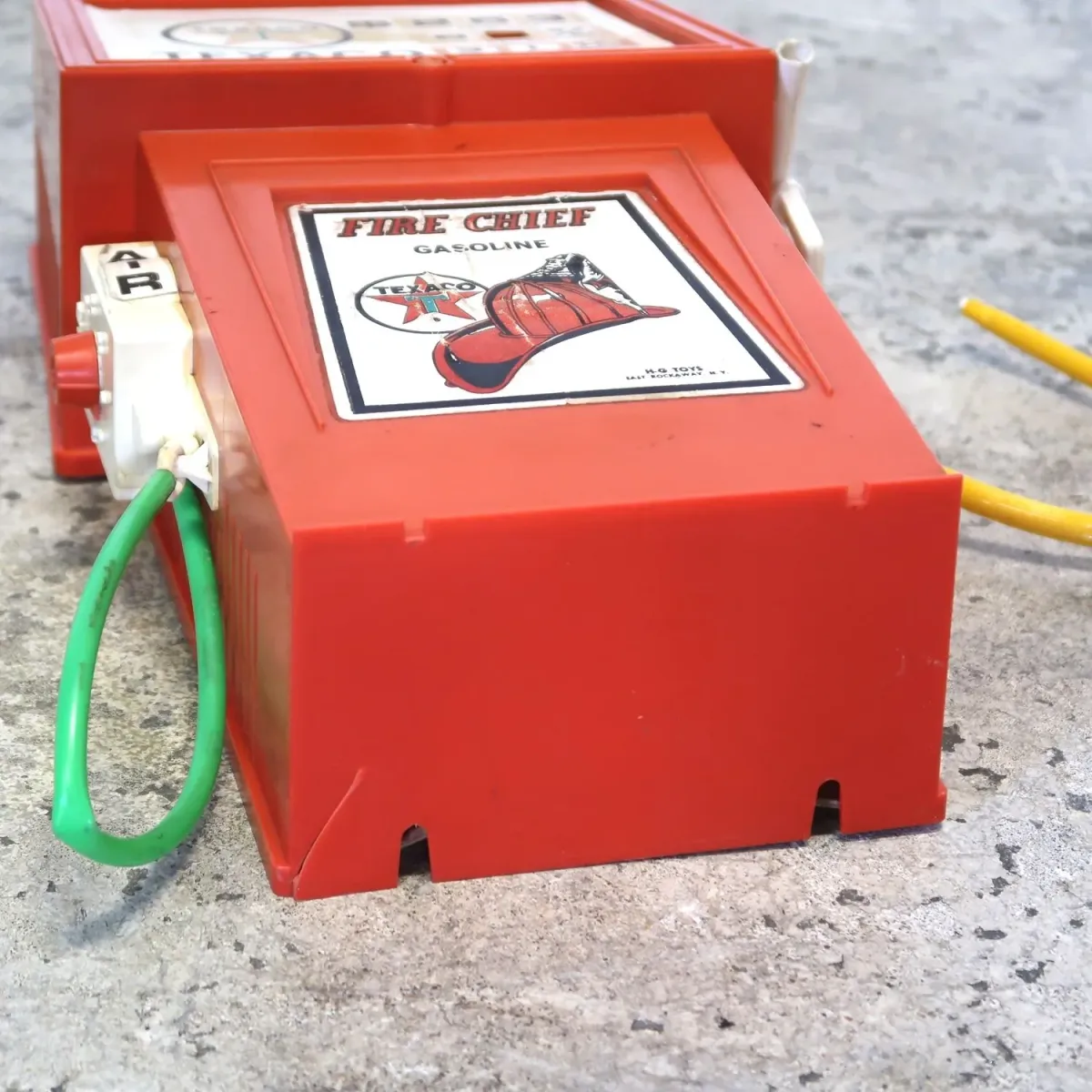 TEXACO ビンテージ ガスポンプトイ Fire Chief ジャンク