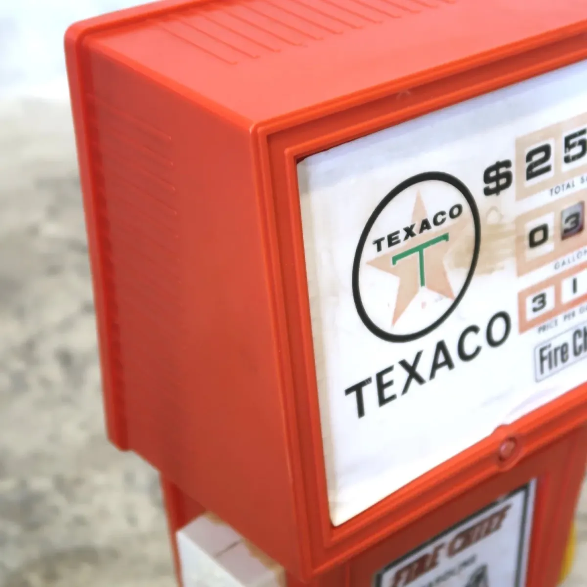 TEXACO ビンテージ ガスポンプトイ Fire Chief ジャンク