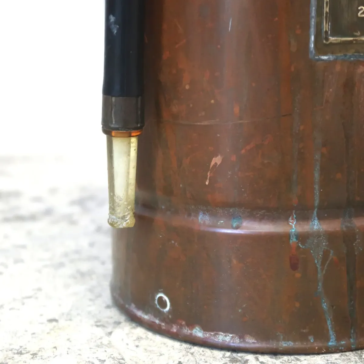 ビンテージ 消火器 銅×真鍮