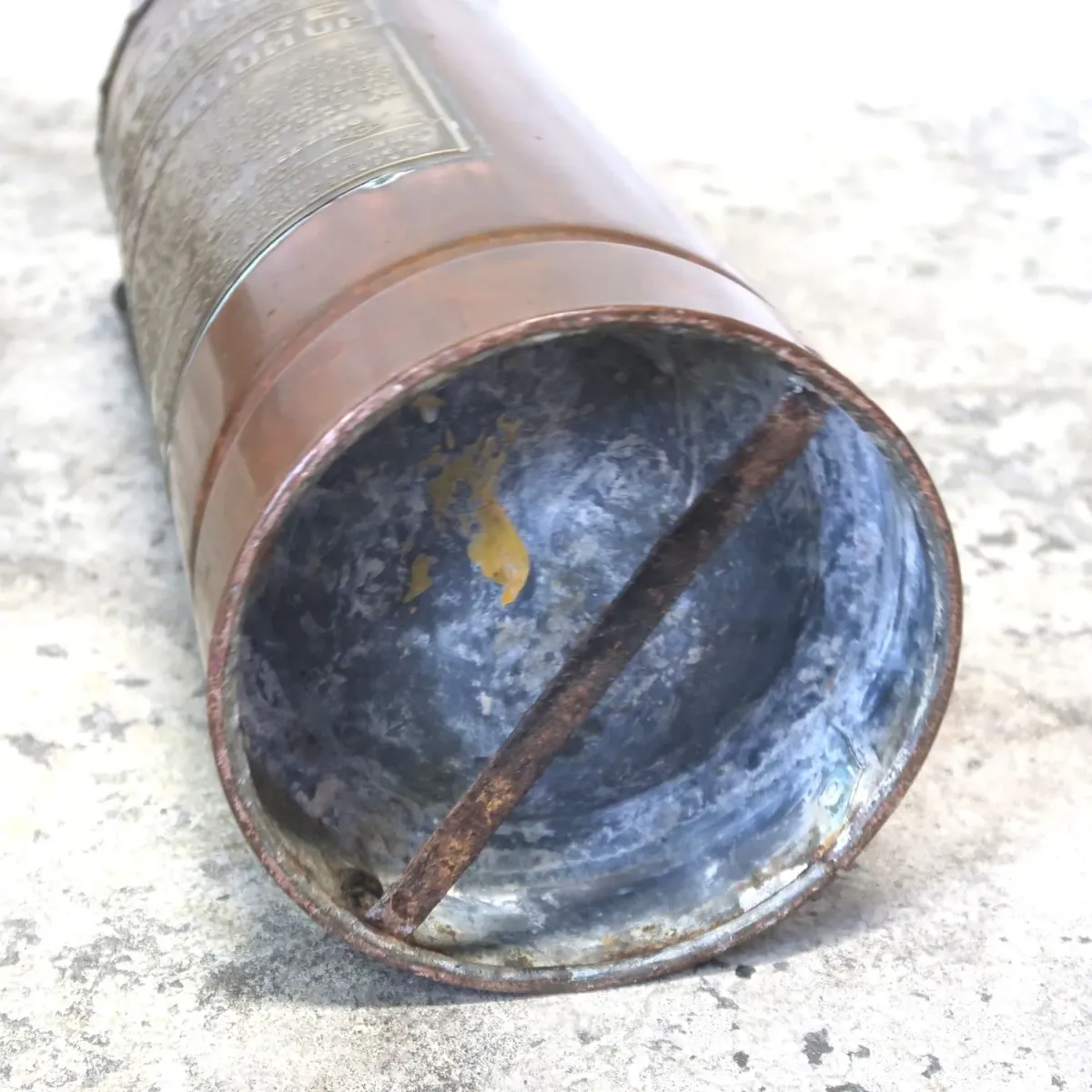 ビンテージ 消火器 銅×真鍮