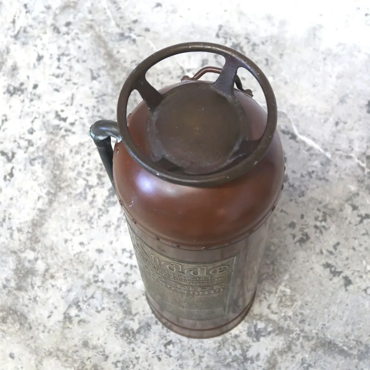 ビンテージ 消火器 銅×真鍮