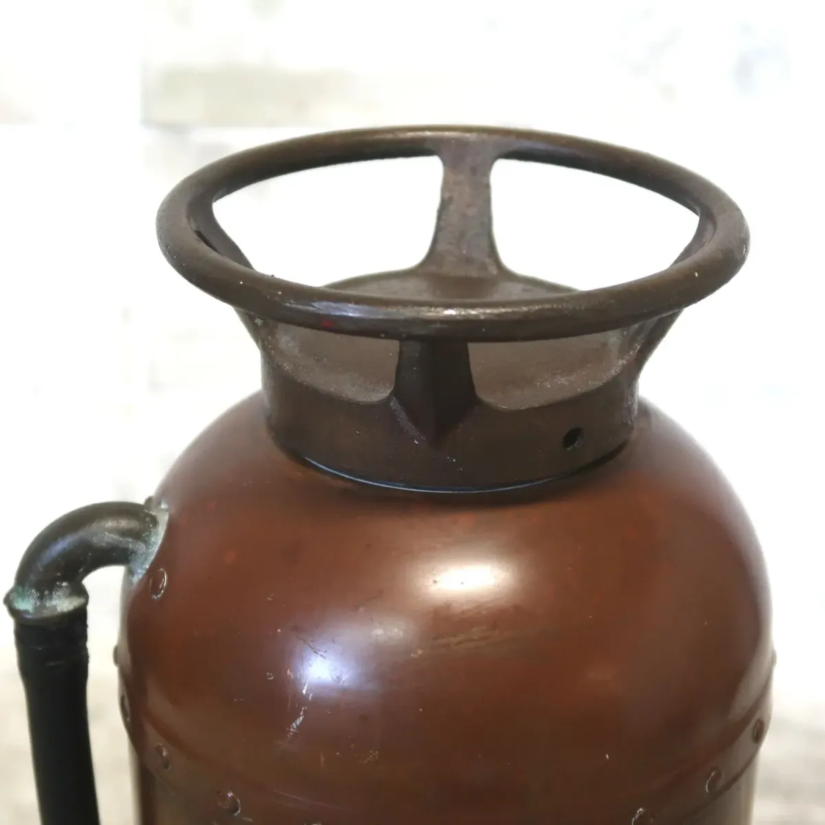ビンテージ 消火器 銅×真鍮