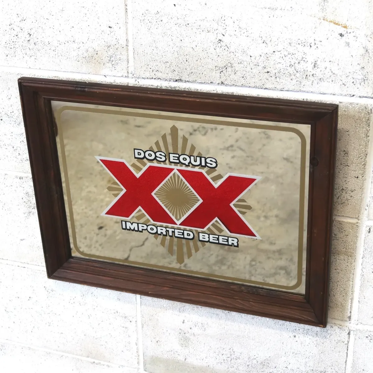 DOS EQUIS XX ビンテージ パブミラー