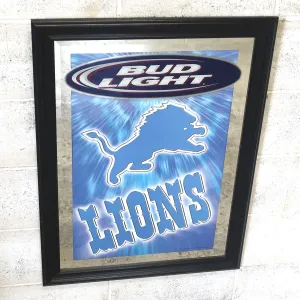 BUD LIGHT×Detroit Lions 大型パブミラー