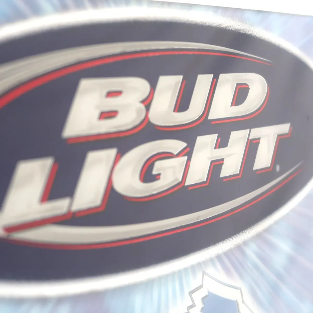BUD LIGHT×Detroit Lions 大型パブミラー