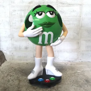 M&M's グリーン 大型 ストアディスプレイ