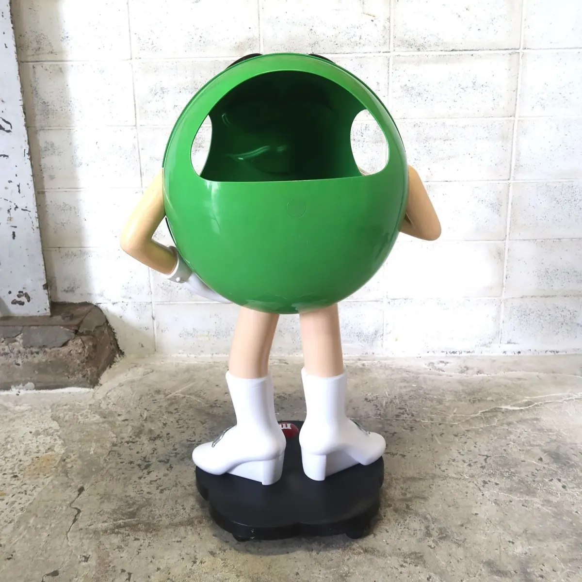 M&M's グリーン 大型 ストアディスプレイ