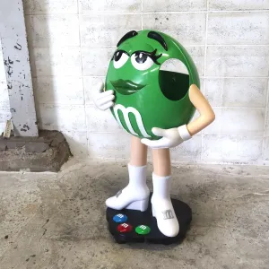 M&M's グリーン 大型 ストアディスプレイ