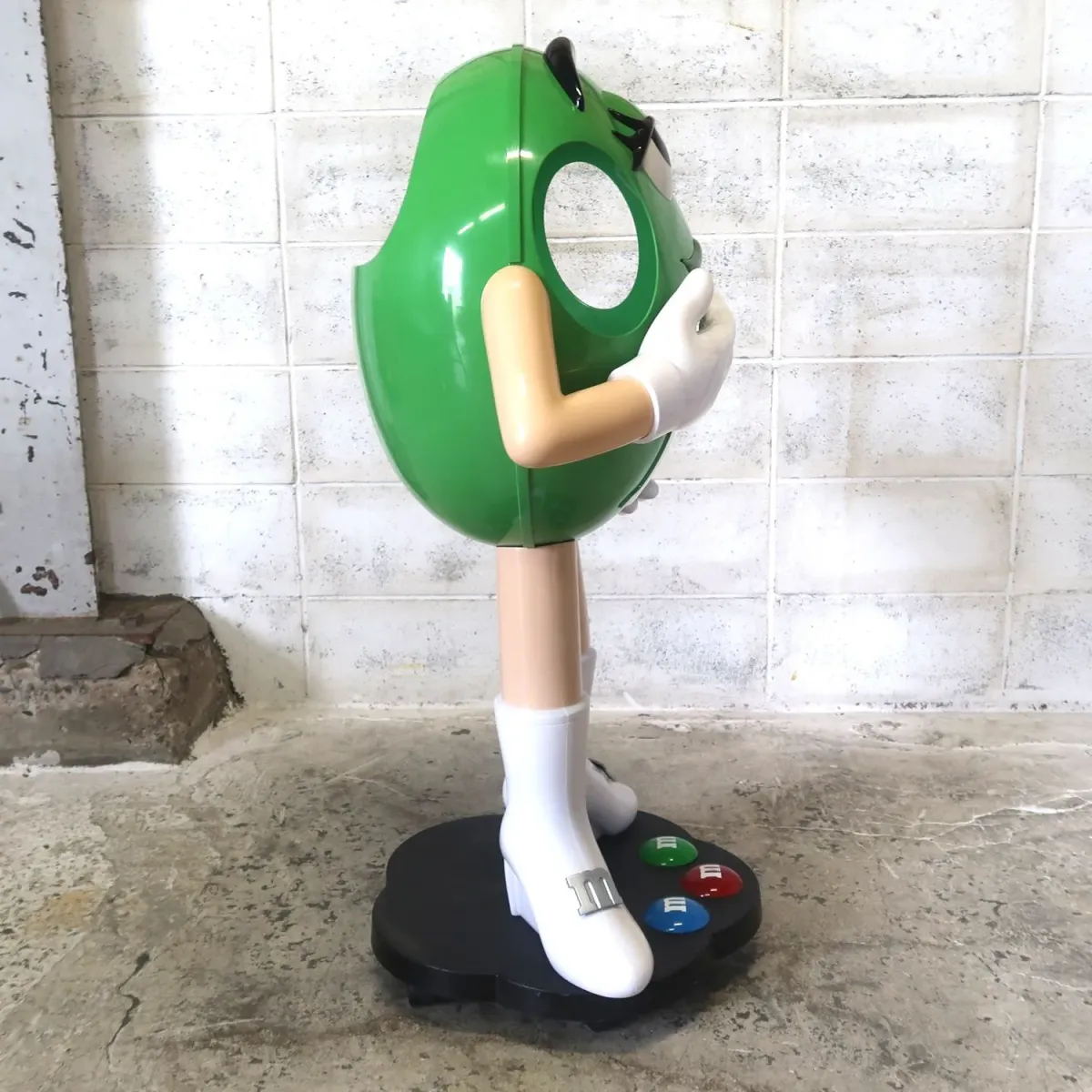 M&M's グリーン 大型 ストアディスプレイ